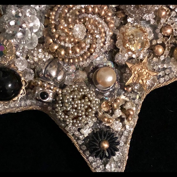 Vintage Jewelry Mosaic ~ “Starlight Starbright” - Picture 3 of 8